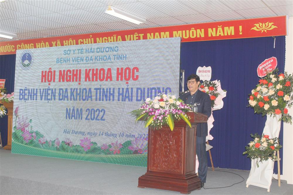 Bệnh viện Đa khoa tỉnh Hải Dương tổ chức thành công Hội nghị khoa học năm 2022